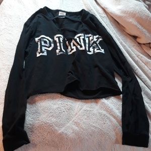 Long sleeve crop top